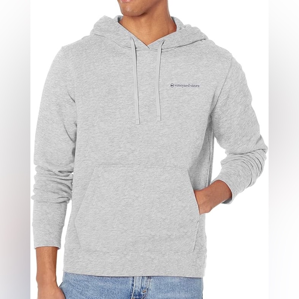 Vineyard Vines Light Gray Men's Hoodie - 2XL